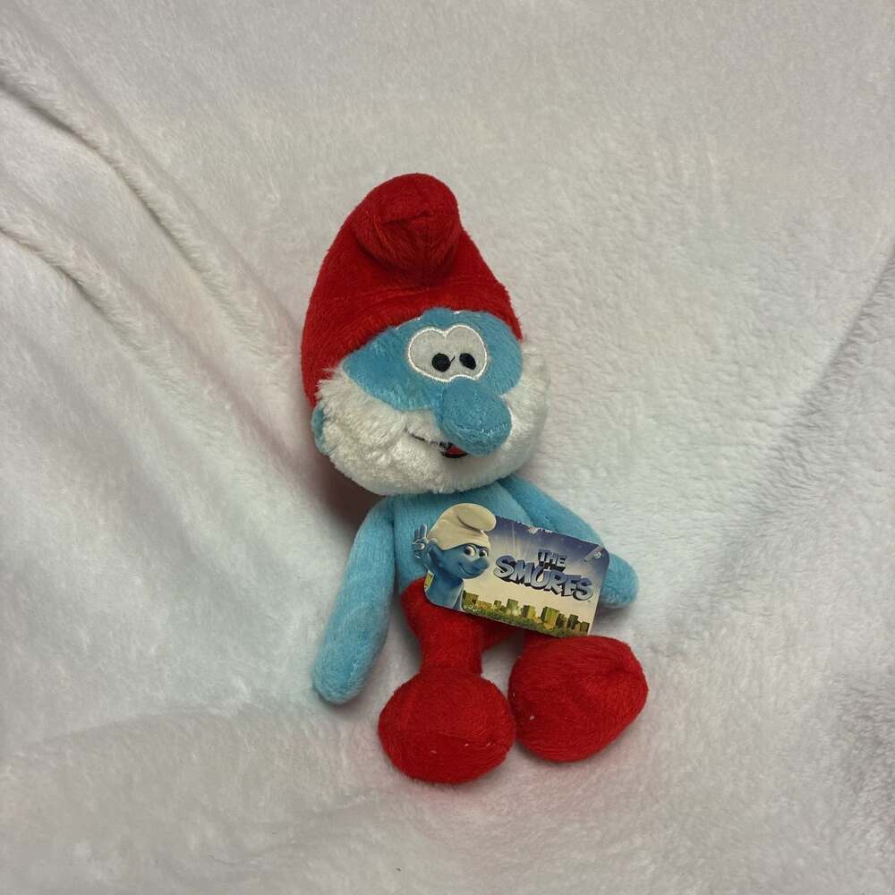 Papa‎ Smurf Plush Stuffed Toy